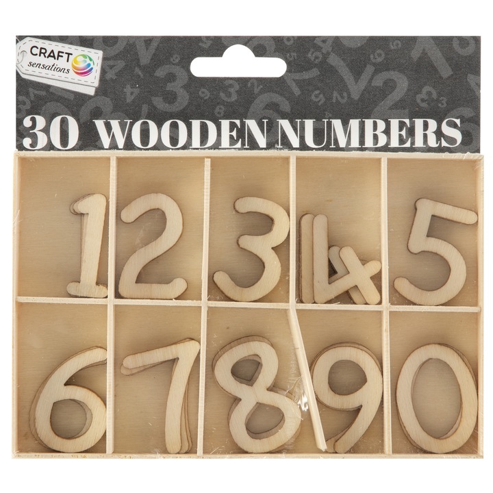 30 db-os fafigura fadobozban, Craft Sensations