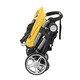 Carucior copii, Larktale, Coast, Pliabil, Multifunctional, Galben