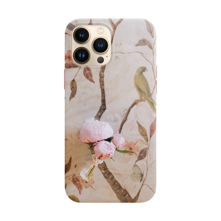 Husa compatibila cu Apple iPhone 14 Pro model Blooming flowers, Silicon, TPU, Viceversa