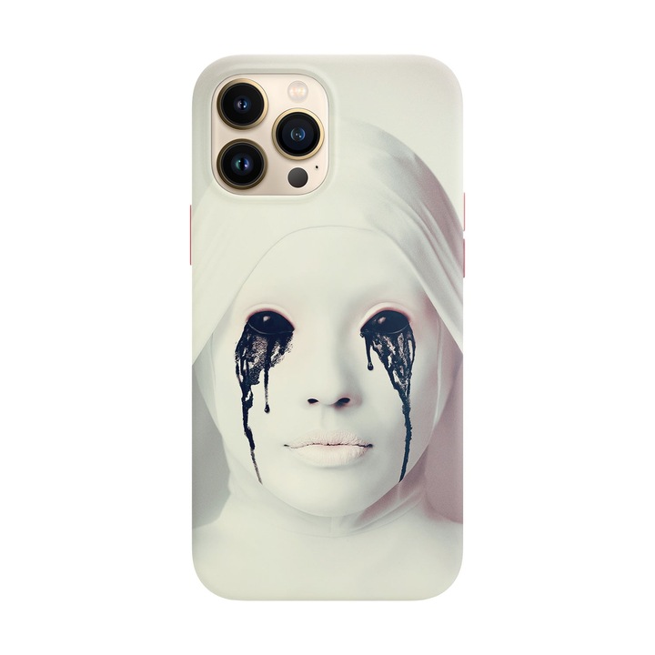 Husa compatibila cu Apple iPhone 14 Pro Max model American Horror Story Asylum, Silicon, TPU, Viceversa