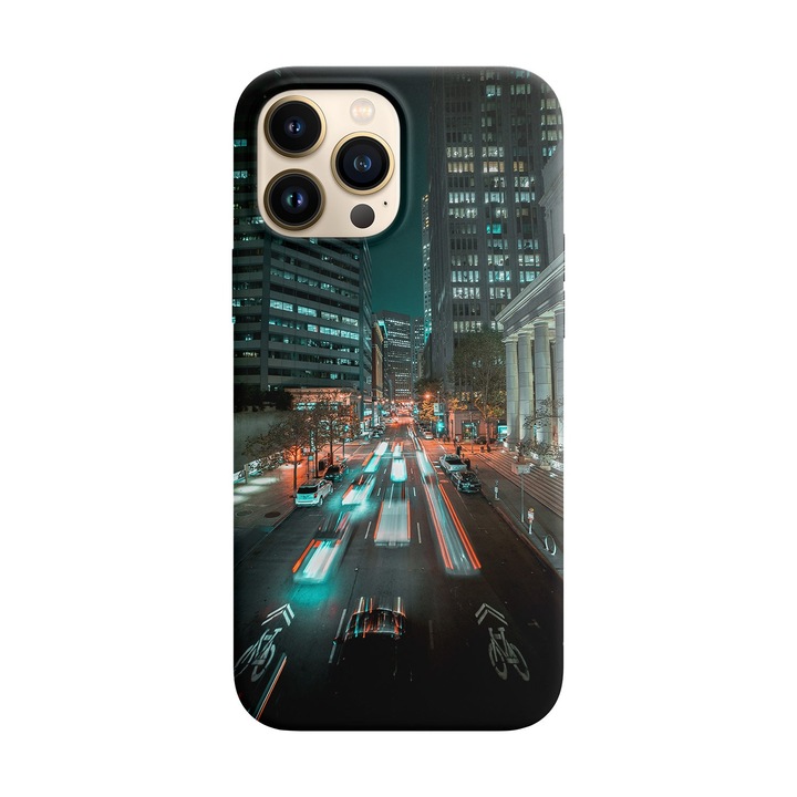 Калъф, съвместим с модел Apple iPhone 15 Pro Car streak, силикон, TPU, обратно
