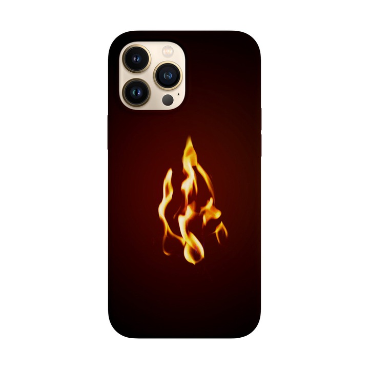 Husa compatibila cu Apple iPhone 14 Pro model Flame, Silicon, TPU, Viceversa