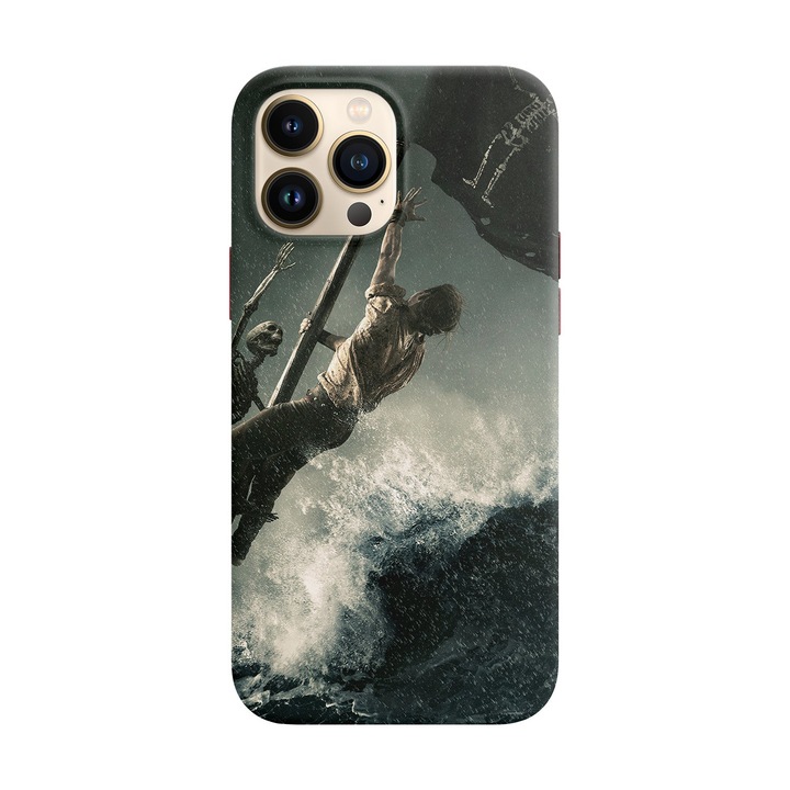 Husa compatibila cu Apple iPhone 14 Pro Max model Black Sails, Silicon, TPU, Viceversa