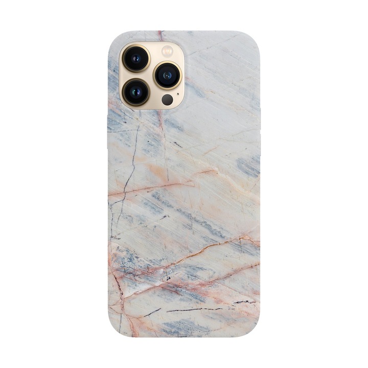 Калъф, съвместим с Apple iPhone 15 Pro модел Gradient Marble, Silicon, TPU, обратно