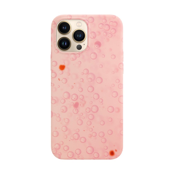 Husa compatibila cu Apple iPhone 15 Plus model Peachy Shower Gel, Silicon, TPU, Viceversa