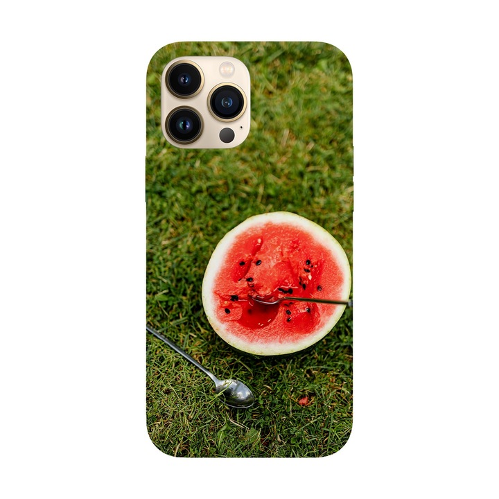 Husa compatibila cu Apple iPhone 14 Pro model Summer snack, Silicon, TPU, Viceversa