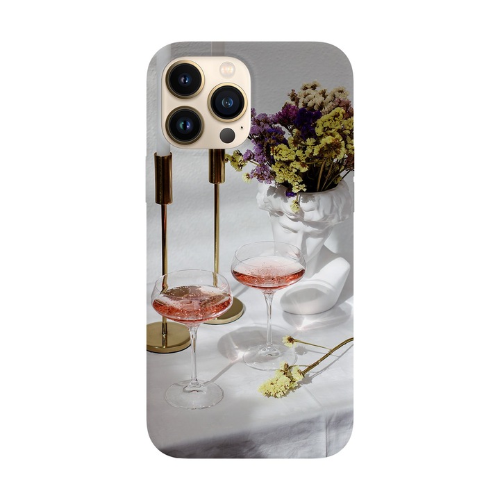 Калъф, съвместим с Apple iPhone 15 Pro модел Date night, Silicon, TPU, Viceversa