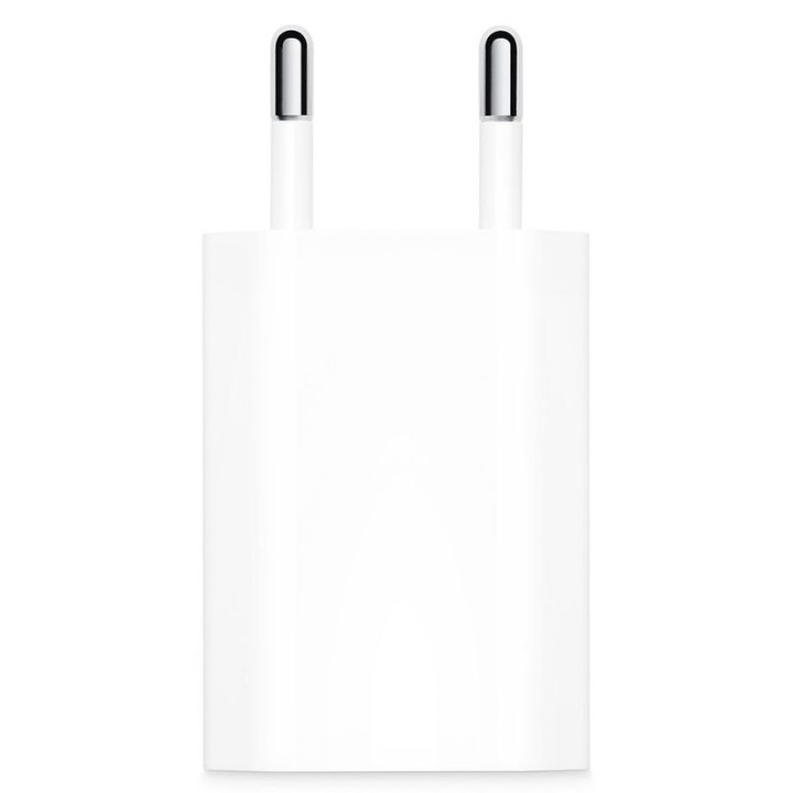 Incarcator Retea Apple MGN13ZM/A, 5 W Alb