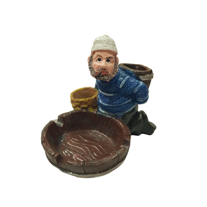 Пепелник Ahelos, Капитан, С място за запалка и клечки за зъби