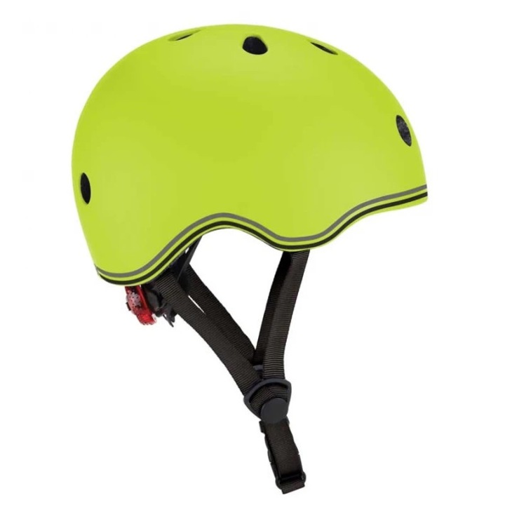 Globber sisak, 45-51 cm, kerékpárhoz és rollerhez, gyerek, zöld színű
