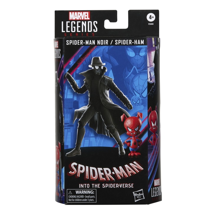 Комплект 2 фигурки Marvel Legends - Spider-Man Noir/Spider-Ham, 15 см