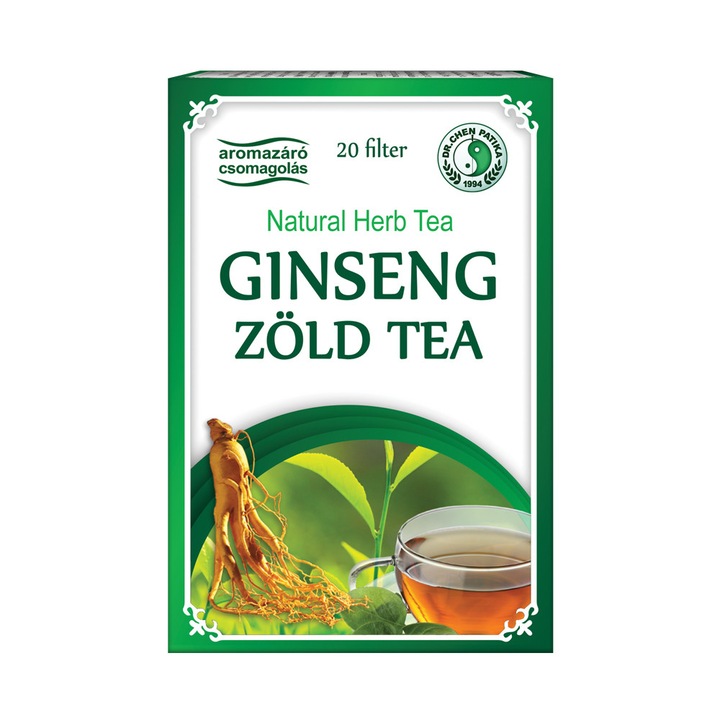 Dr chen ginseng zöld tea 60g filteres