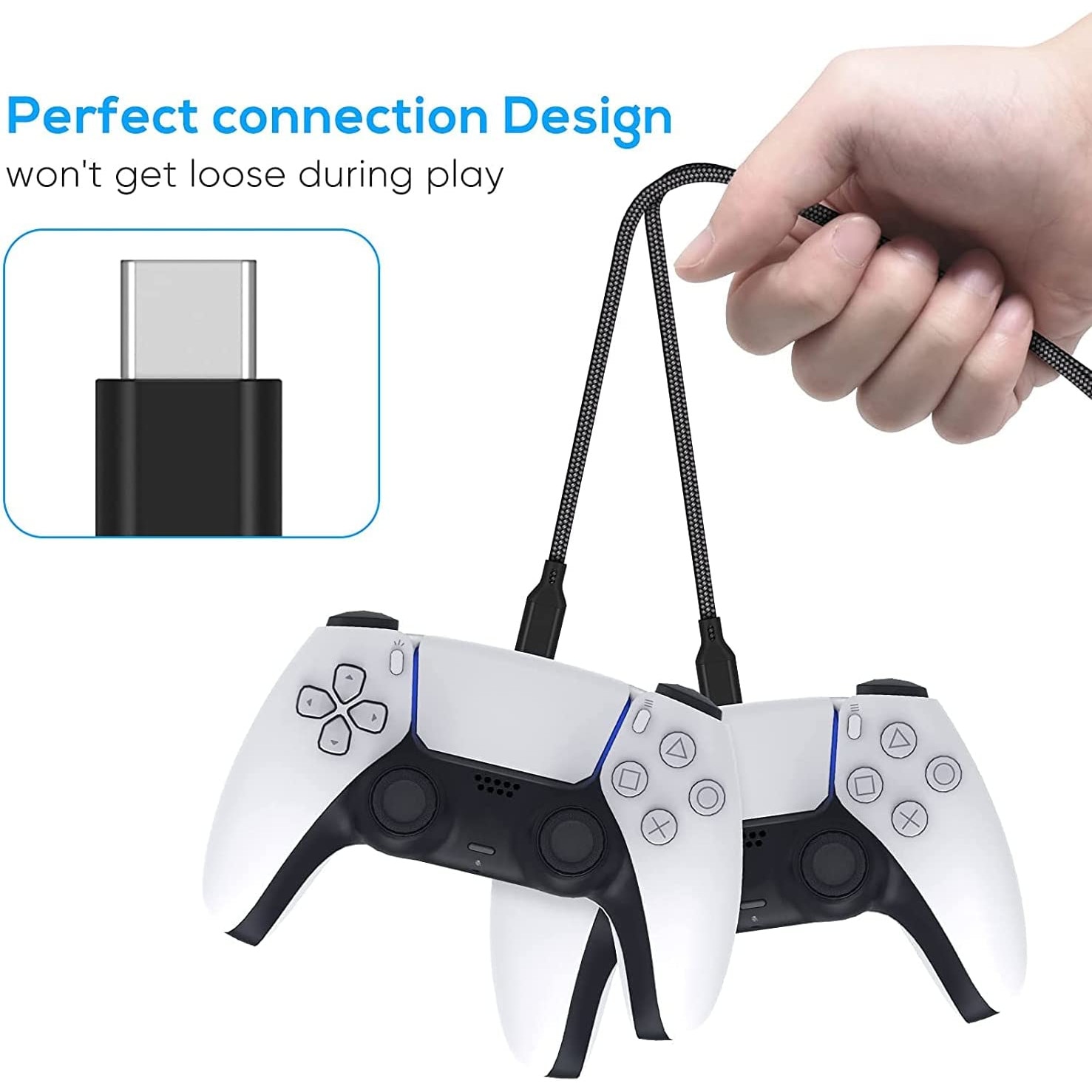 CTRICALVER Cavo Lightning USB, Cavo Di Ricarica Veloce Con Rotazione Di 180&deg;, Cavo Di Ricarica