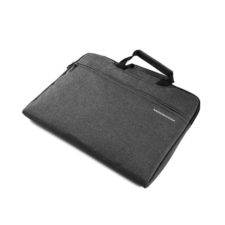 Geanta pentru laptop, Modecom Highfill, Velur, 13.3", geanta pentru notebook, Negru