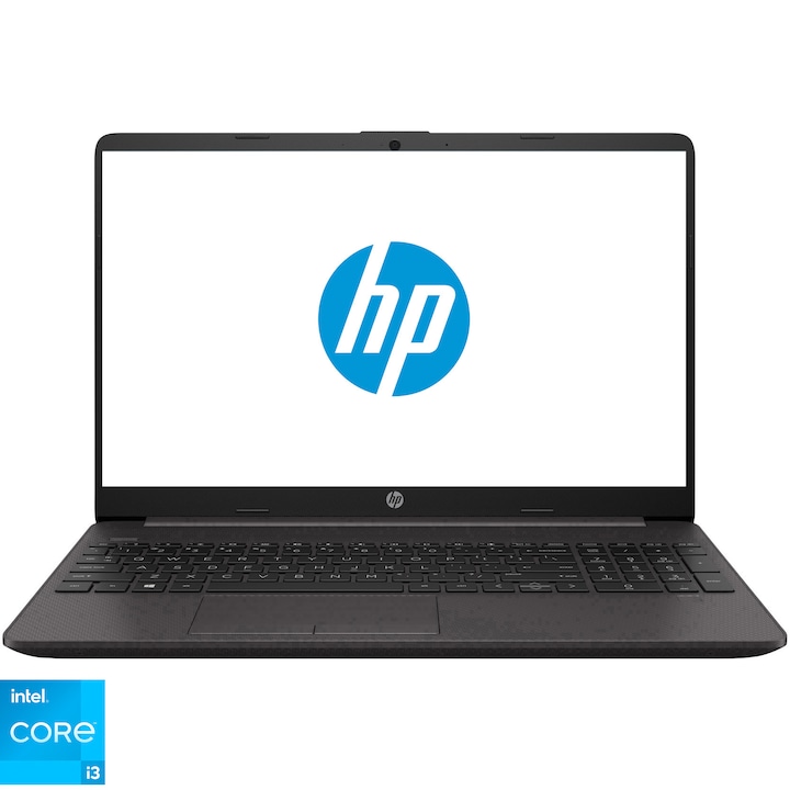 Лаптоп HP 250 G9, Intel® Core™ i3-1215U, 15.6" Full HD, 8GB, 512GB SSD, Intel® UHD Graphics, FreeDOS, Dark Ash Silver
