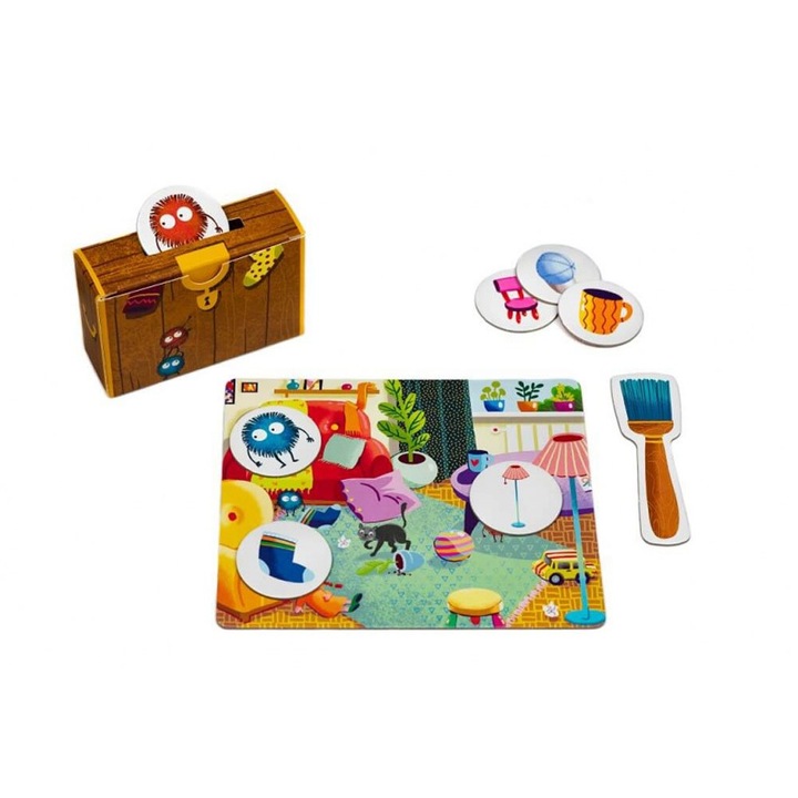 Joc educativ pentru prescolari, Edgard, 3-7 ani, Multicolor