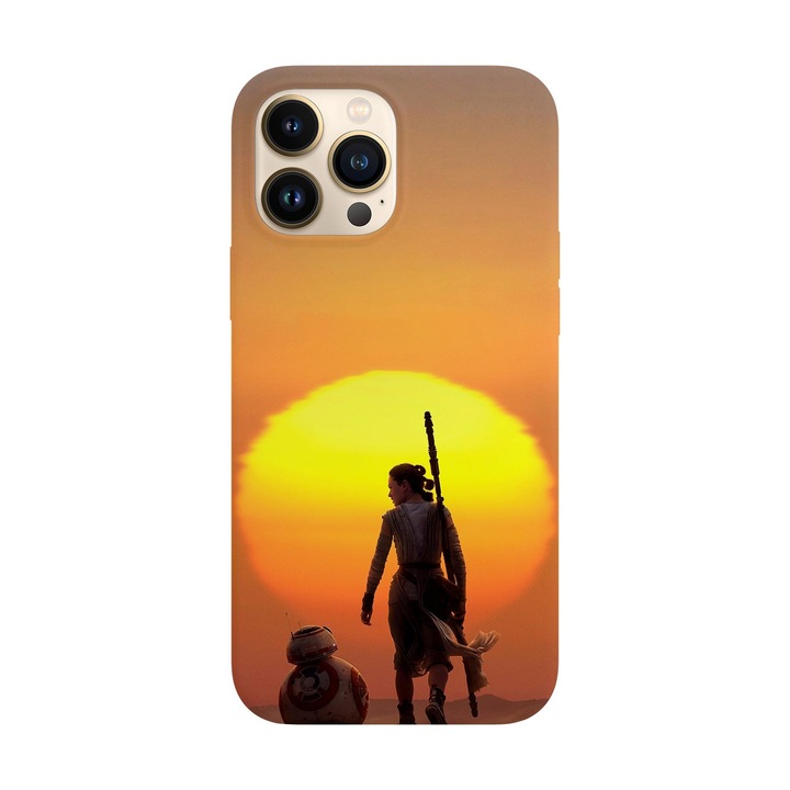 Husa compatibila cu Apple iPhone 14 Pro Max model The Force Awakens, Silicon, TPU, Viceversa