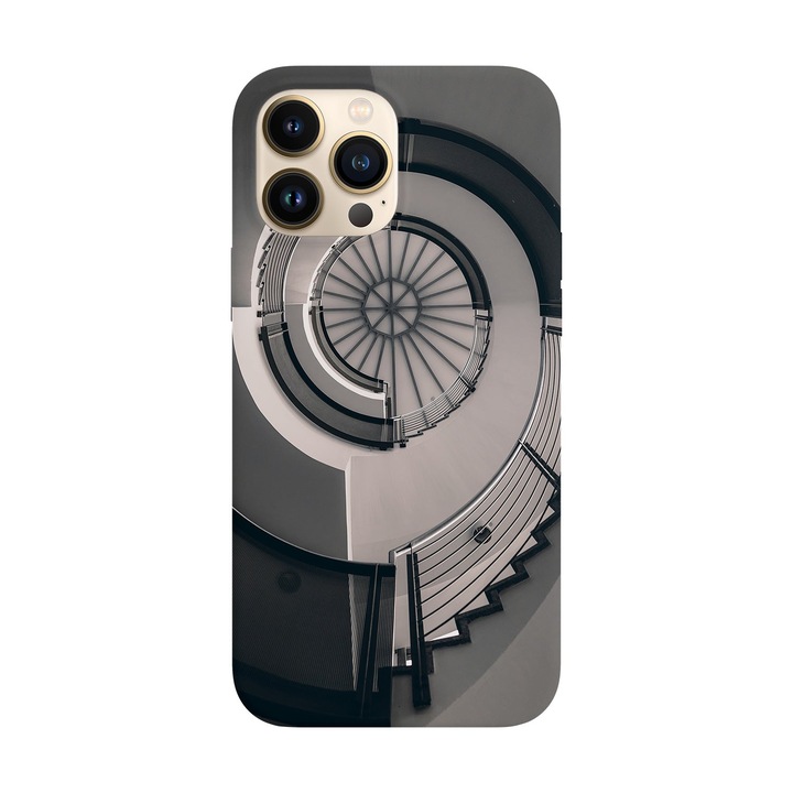 Husa compatibila cu Apple iPhone 14 Pro model Stairways to heaven, Silicon, TPU, Viceversa