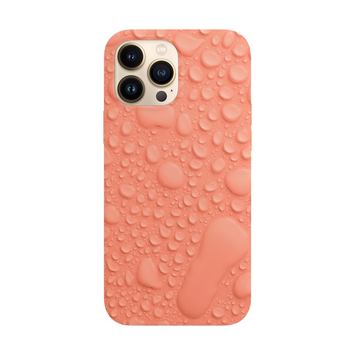 Husa compatibila cu Apple iPhone 15 model Water Bubbles, Silicon, TPU, Viceversa