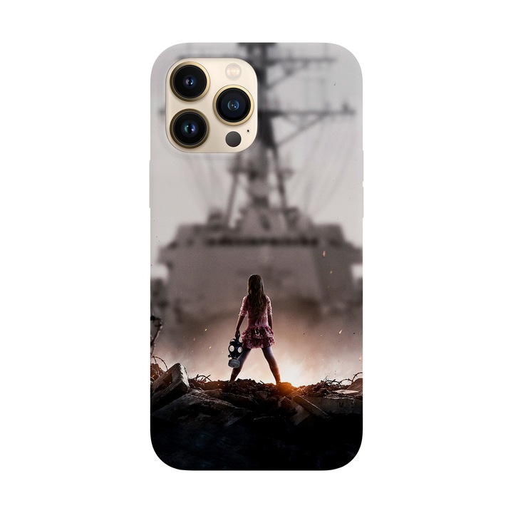 Husa compatibila cu Apple iPhone 14 Pro Max model The Last Ship, Silicon, TPU, Viceversa