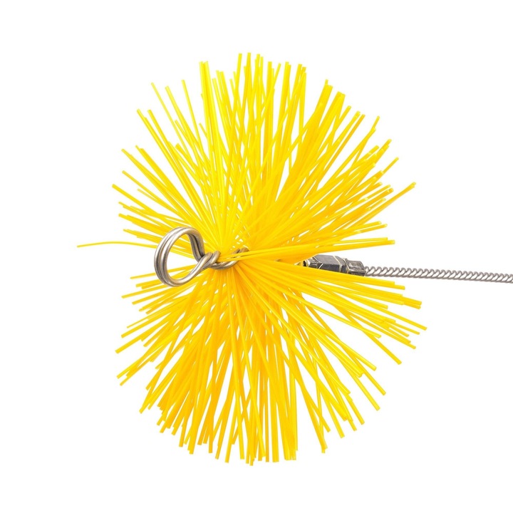 Arici rotund din nylon, curatare cos fum, D 250 mm