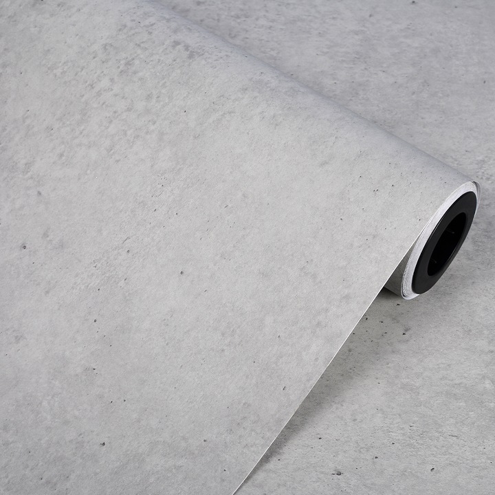 Öntapadós fólia, 1.22x50m, kék-szürke cement