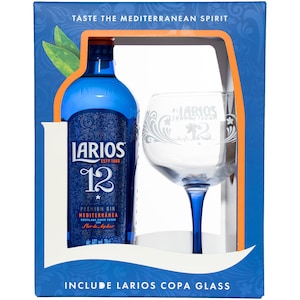 Gin Larios 12, 40%, 0.7l + 1 Pahar