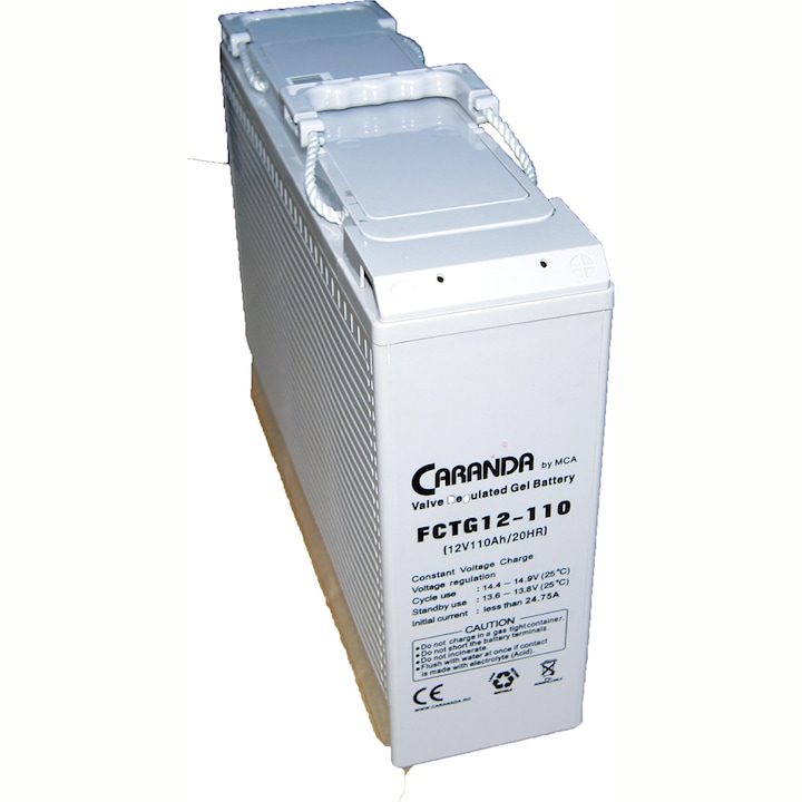 Acumulator stationar front terminal FCTG12-110, 12V 110Ah