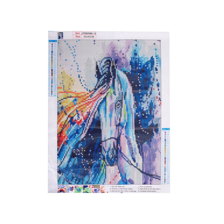 OEM комплект за бродиране с мозайка, многоцветен