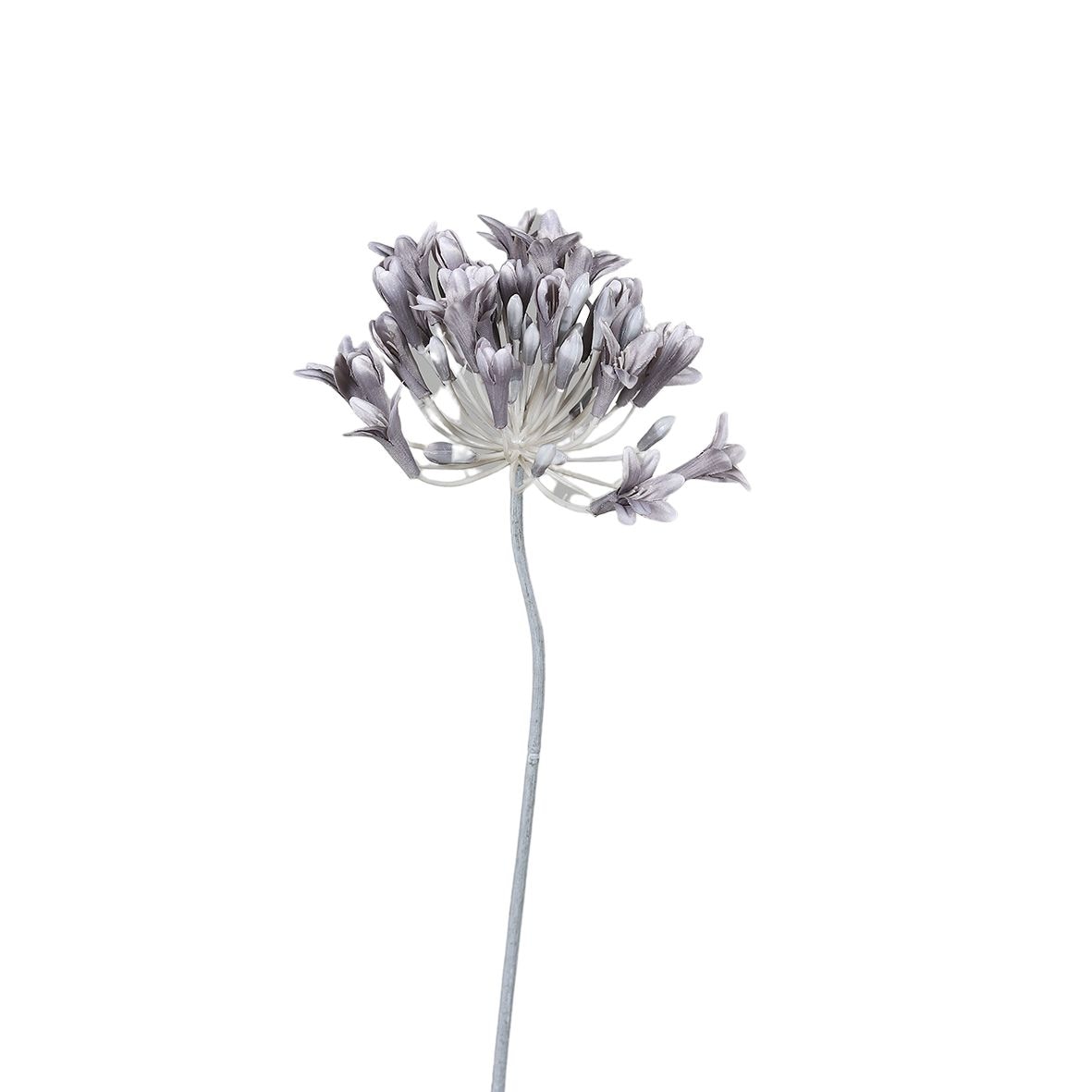 Fir Agapanthus artificial, gri, 72 cm 