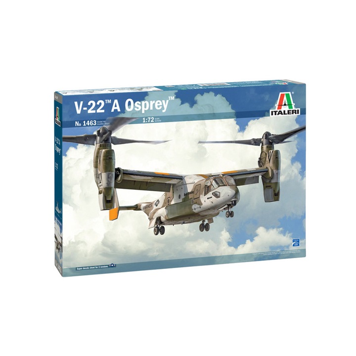 Italeri Boeing V-22 Osprey repülőgépmodell 1:72 ITA 1463