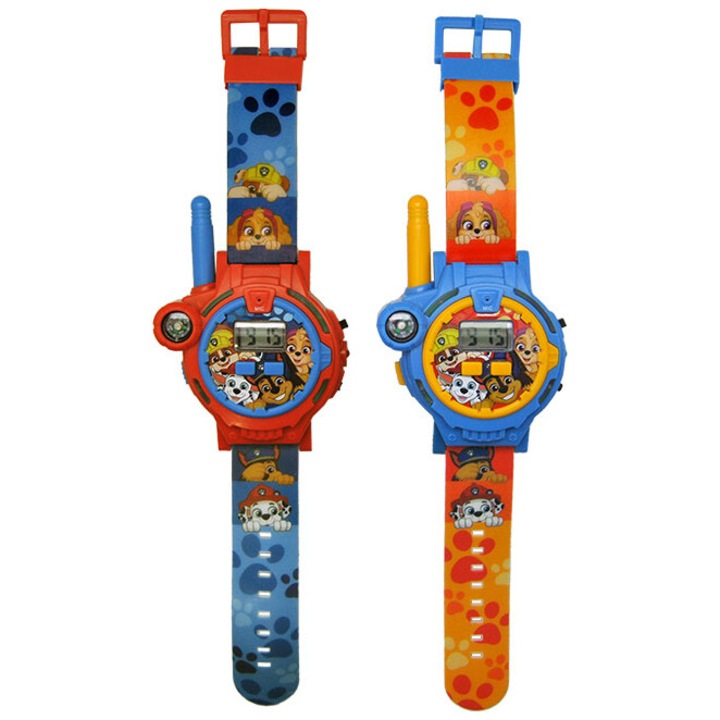 Set 2 in 1 walkie talkie si ceas Paw Patrol Albastru