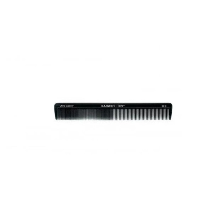 Fésű vágáshoz Carbon Ion SC3 20 cm, Olivia Garden