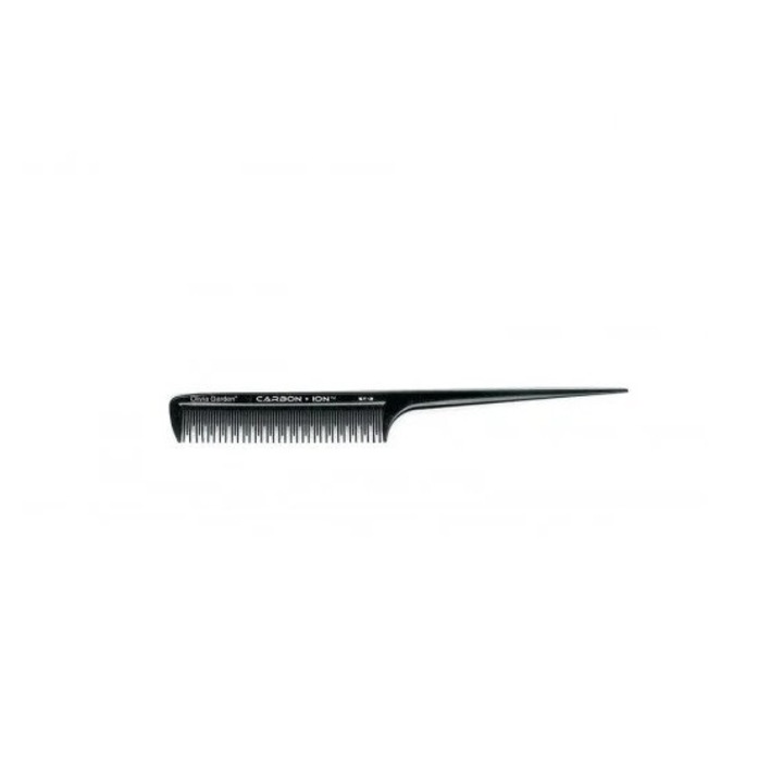 Fésű a befejezéshez Carbon Ion ST2 22 cm, Olivia Garden