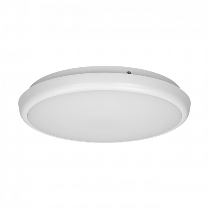 Plafoniera de exterior 16W 1300lm IP65 4000K policarbonat alba