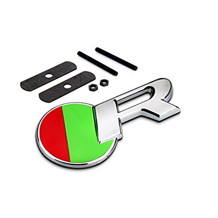 R embléma a Jaguar első hűtőrácshoz