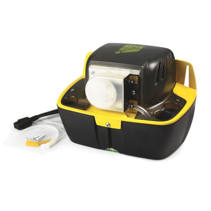 Pompa de condens Aspen Hi-Lift, debit maxim 11 litri/h, inaltime maxima de pompare 12m
