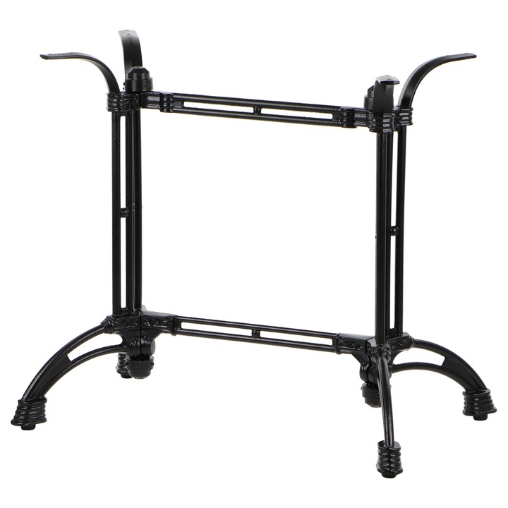 Baza pentru masa SH-5027, 82x51x72,5 cm, fonta, negru