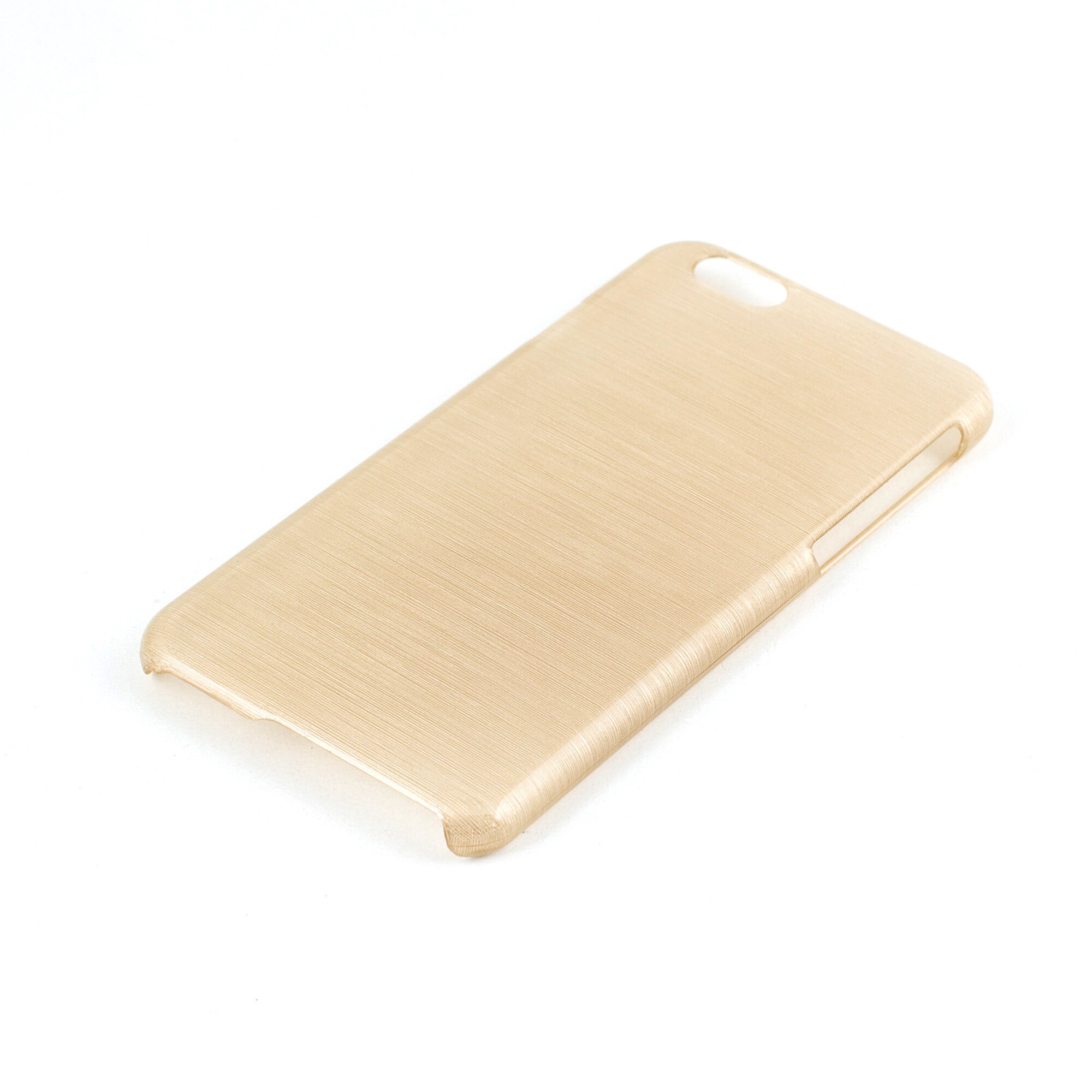 Husa Brushed Case Plastic, iPhone 6 / 6S, Auriu