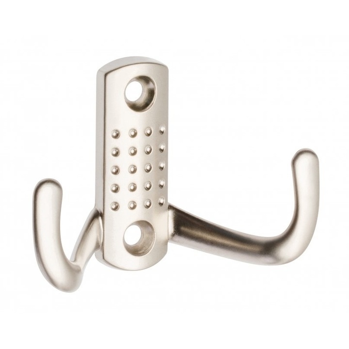 Закачалки K23 с десен, GT сатенирано никел покритие, 47x70 мм