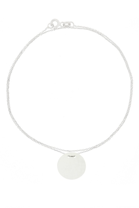 Lant aur alb 14 k cu banut