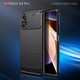 Кейс за Xiaomi Poco X4 Pro 5G, Techsuit Carbon Silicone, черен
