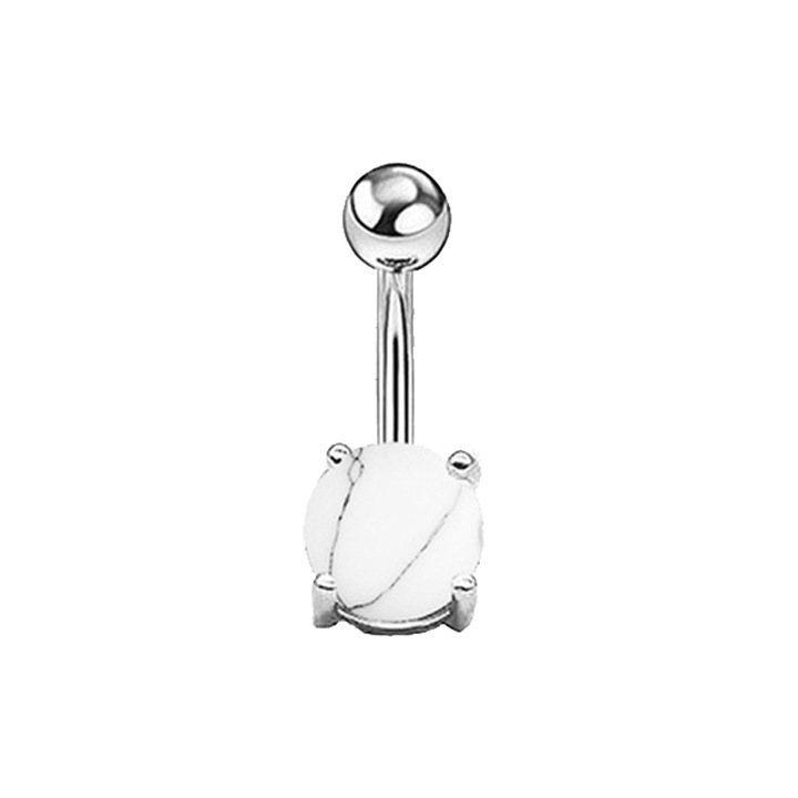 Piercing 4295B inox, Sic Moda, Argintiu