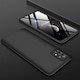 AZIAO 360°-os burkolat Samsung Galaxy A52 4G / A52 5G / A52s 5G telefonhoz, szupervékony tok, intelligens kialakítás, teljes védelem, képernyővédő, fólia, többfunkciós készlet, fekete