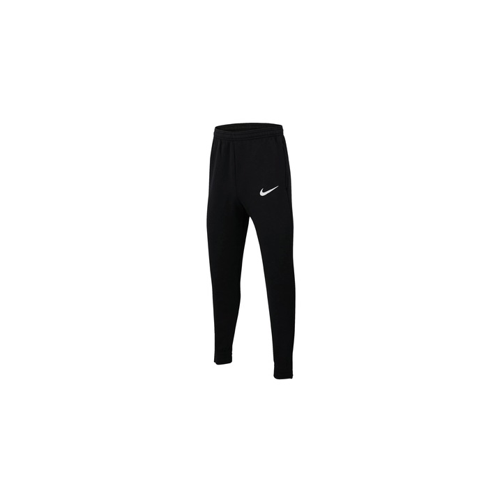 Nike, Pantaloni cu buzunare si logo, pentru fotbal, Negru