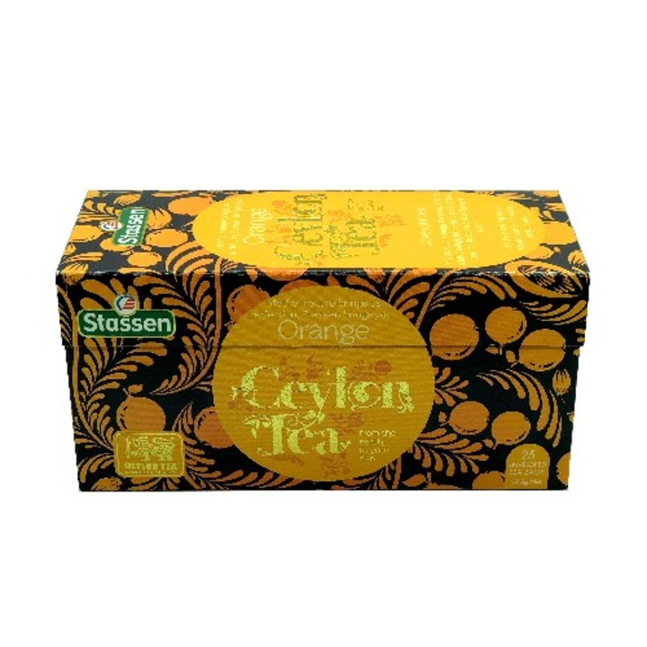 Narancs Ceylon tea, 37,5g, Stassen
