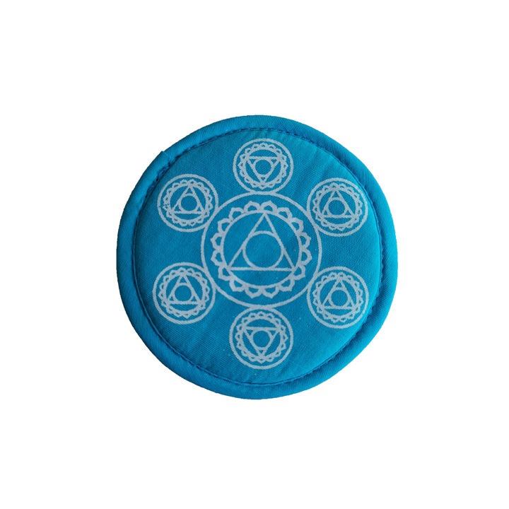 Perna suport, albastra, 9.5 cm, pentru bol tibetan