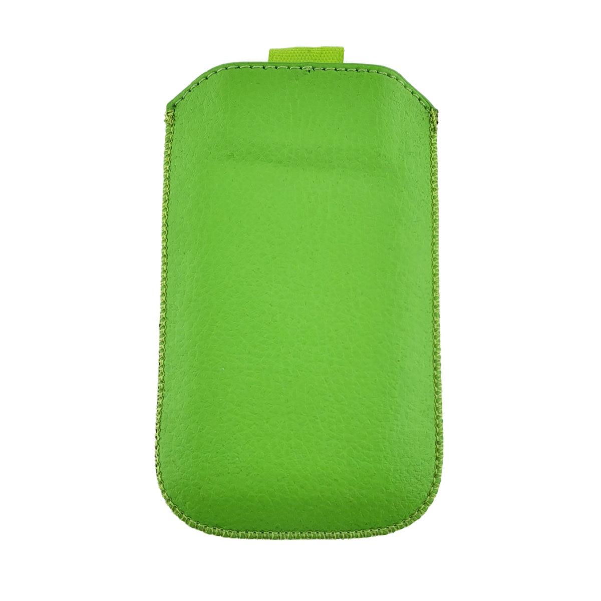 Husa universala tip saculet, din piele ecologica, Esperanza 90662, dimensiune M, 125 x 75 x 15mm, verde Verde Etui