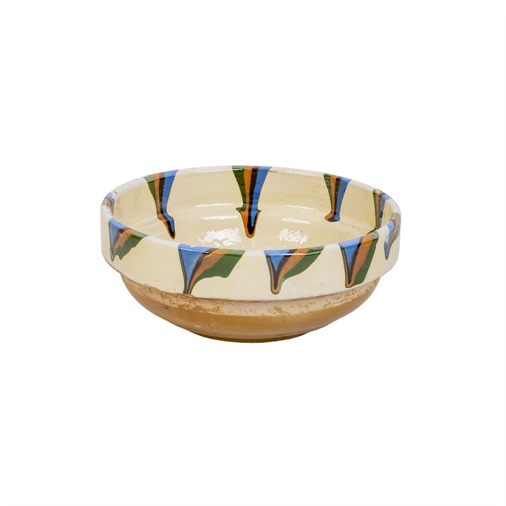 Kerek kerámia tál, átmérő 16cm / 1465