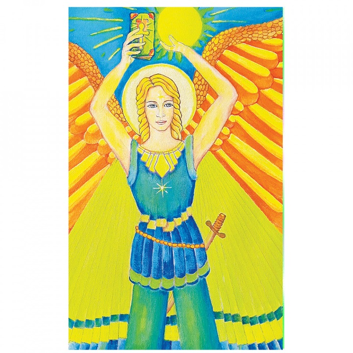 Carnetel de buzunar Arhanghelul Uriel, 5 x 8 cm, 100 foi veline